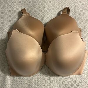 2 Soma Vanishing Back Full Coverage Bras